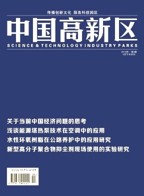中国高新区杂志2018年08期封面