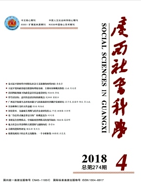 广西社会科学2018年4期封面