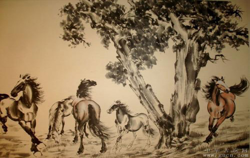 艺术教育论文:吴冠中与徐悲鸿美术教育思想比较