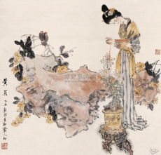 绘画论文:从中国民间传统“花木精灵”的浪漫幻想到现代“精灵”插画拟人化造型设计