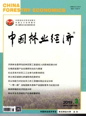 中国林业经济2019年3月封面