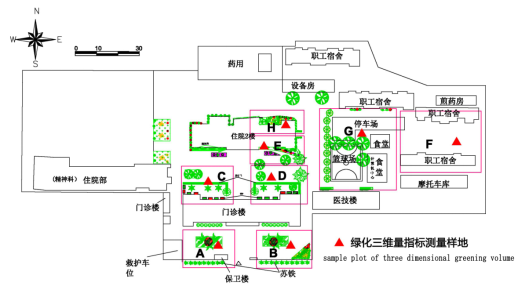 规划论文:康复园林中人工绿地三维绿量初步研究